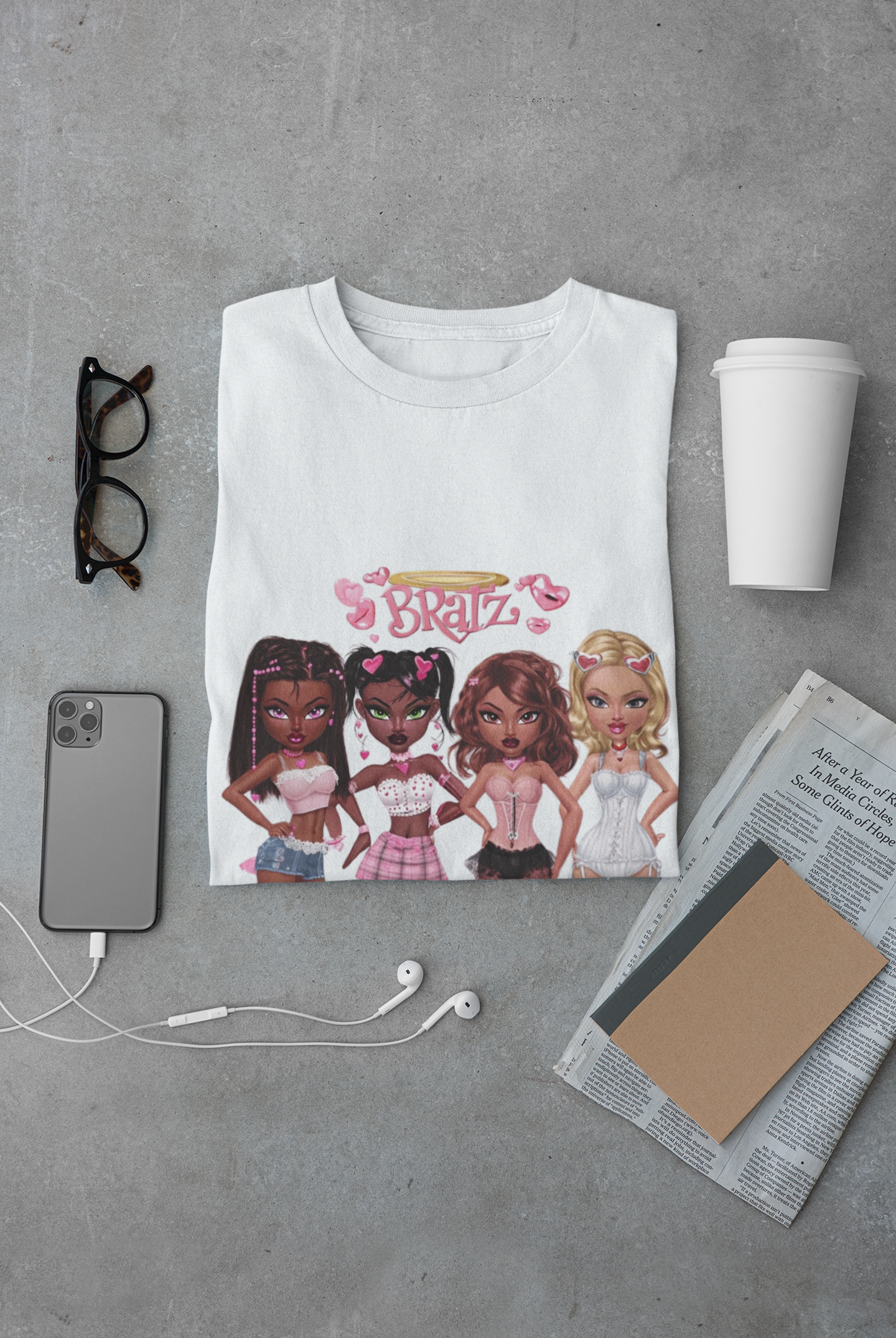 Bratz Graphic Tees for Trendy Fans - Unisex CVC Jersey T-shirt