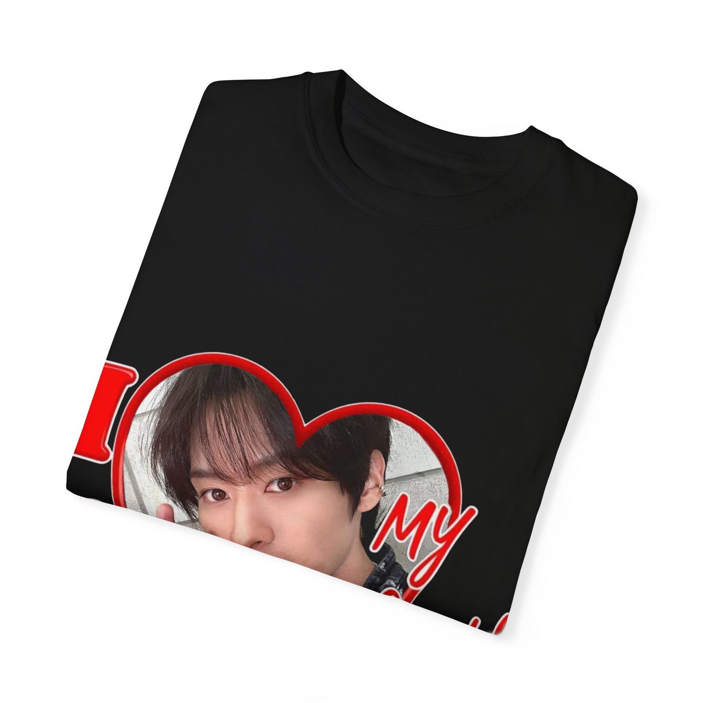 I Love My Boyfriend Unisex Garment-Dyed T-Shirt